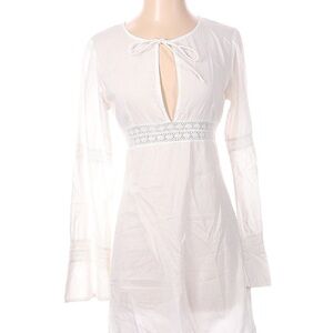 Melissa Odabash White Embroidered Dress